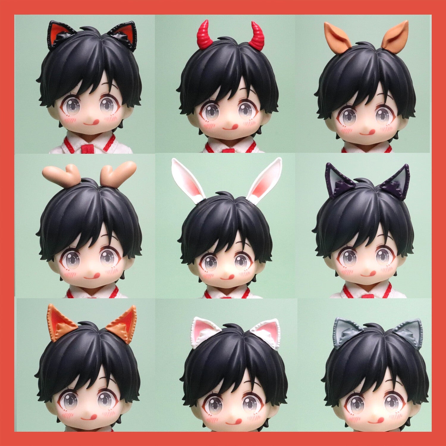 Accessories - Animal Deer Cat Horns Ears For 1:12 BJD doll OB Obitsu 11 Ymy Toy