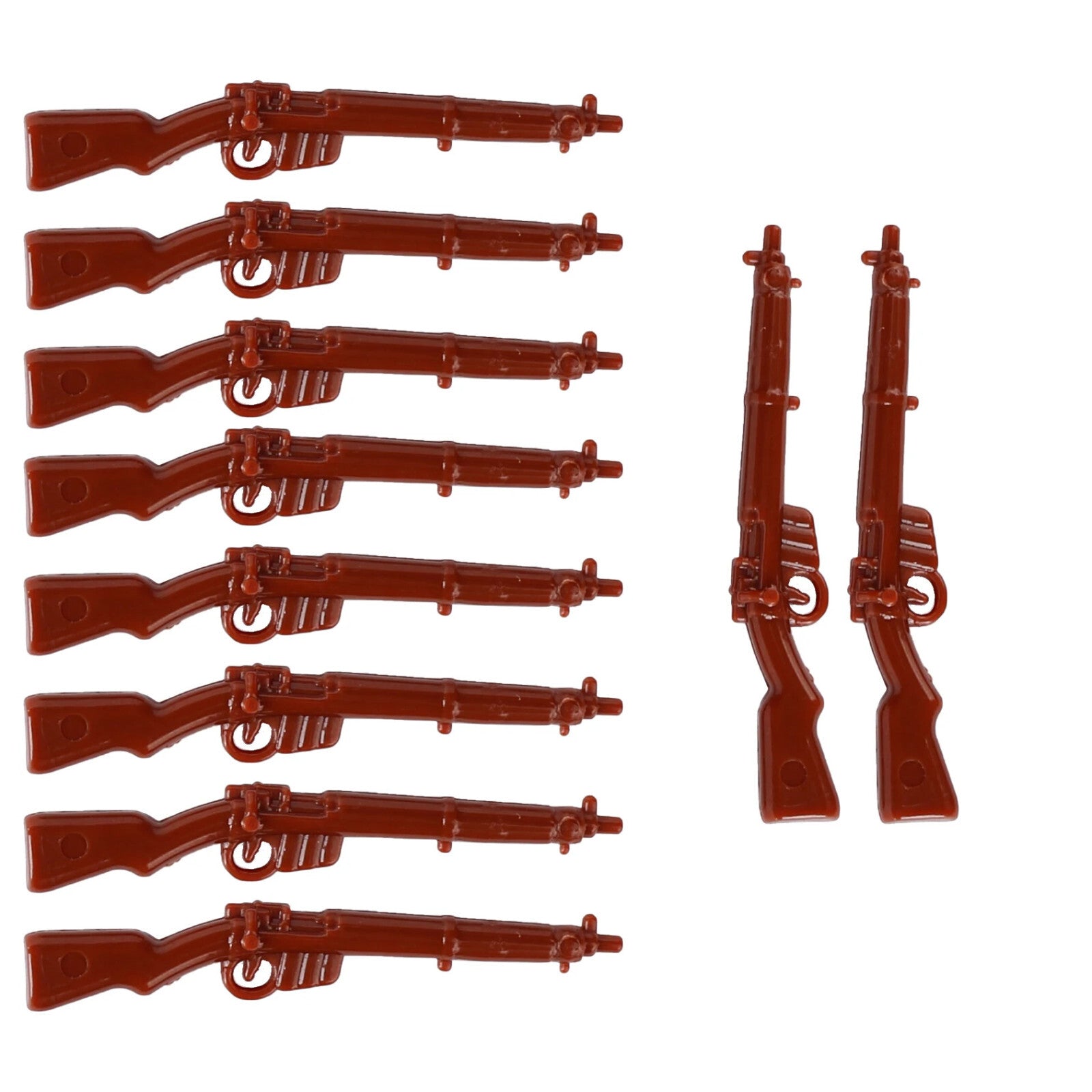 Military Soldier MOC WW2 Gun Arms 98K PPSH For LEGO Building Blocks Brick Toy