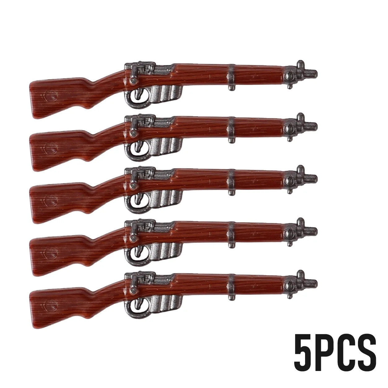 Military Soldier MOC WW2 Gun Arms 98K PPSH For LEGO Building Blocks Brick Toy