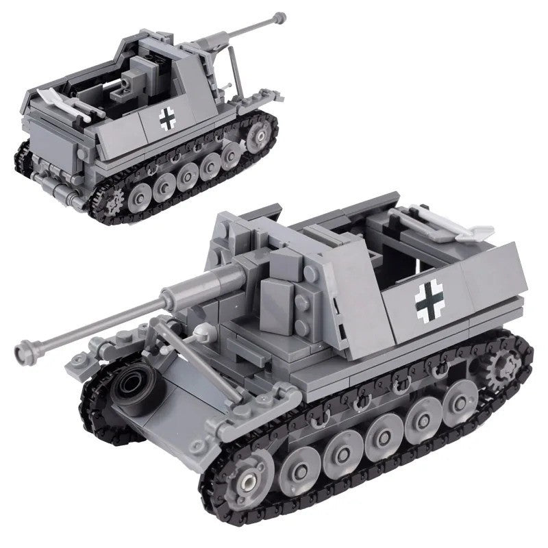 WW2 Military Tank Army Soldier Vehicle Car For LEGO Building Blocks Brick Toy