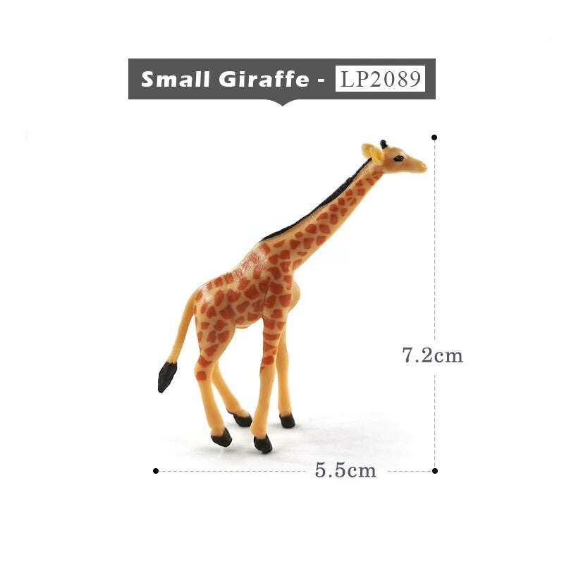 1pc Lizard Centipede Snake Squirrel Jungle Animal Miniature Art Toy Figure Doll