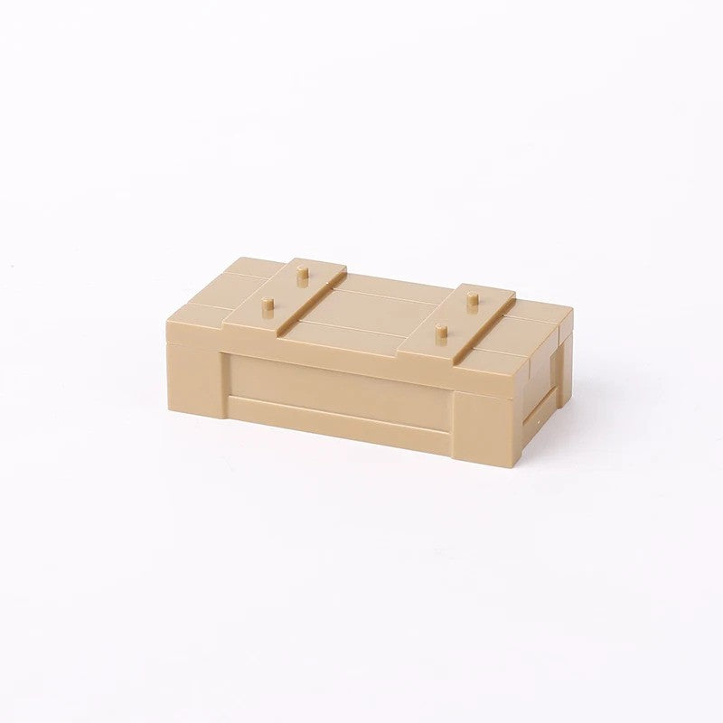 Military MOC SWAT Gun Weapon Box Container Headset Building Blocks Brick Toy DIY