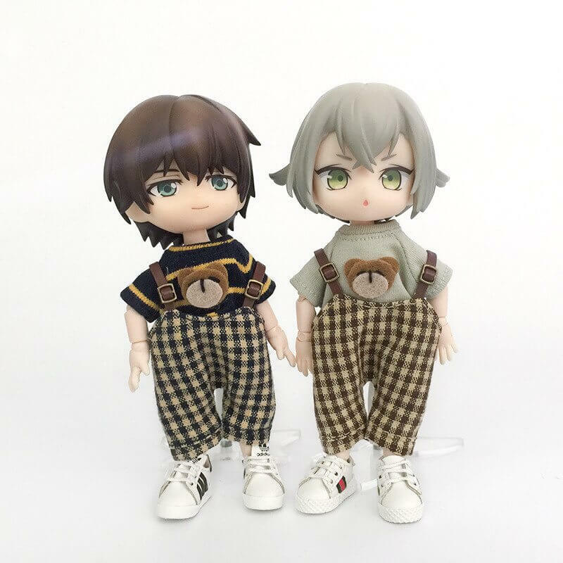 Clothes - Bear Long Sleeve Shirt For 1:12 BJD doll OB Obitsu 11 Ymy Toy