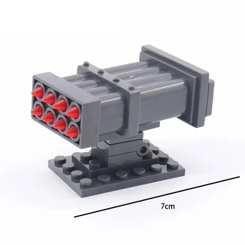 Military Oil Drum Fuel Tank Army War Scene For LEGO Building Blocks Brick Toy