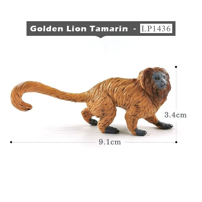 1pc Lizard Centipede Snake Squirrel Jungle Animal Miniature Art Toy Figure Doll