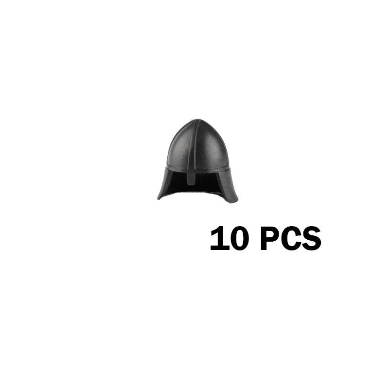Medieval Military Castle Rider Knights Soldier For LEGO Building Block Brick Toy