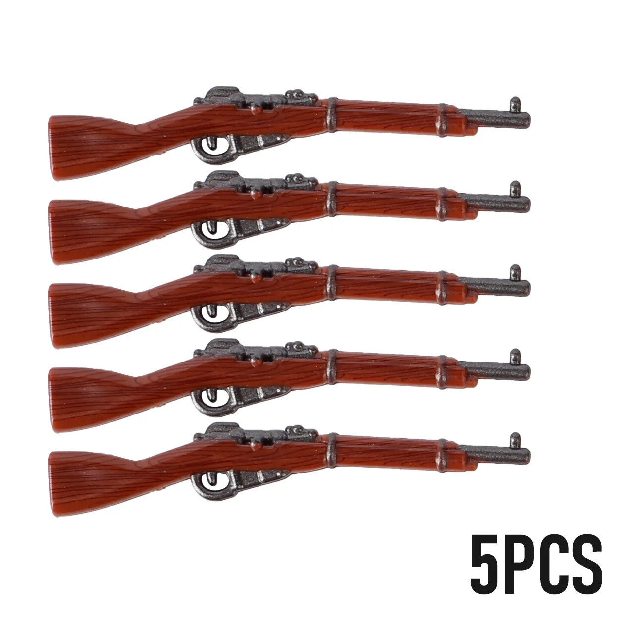 Military Soldier MOC WW2 Gun Arms 98K PPSH For LEGO Building Blocks Brick Toy