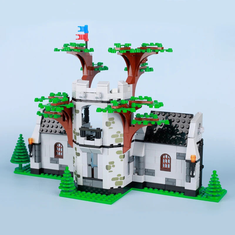 MOC Medieval Military Castle Siege Weapons War Army Knights For LEGO Building Blocks Set