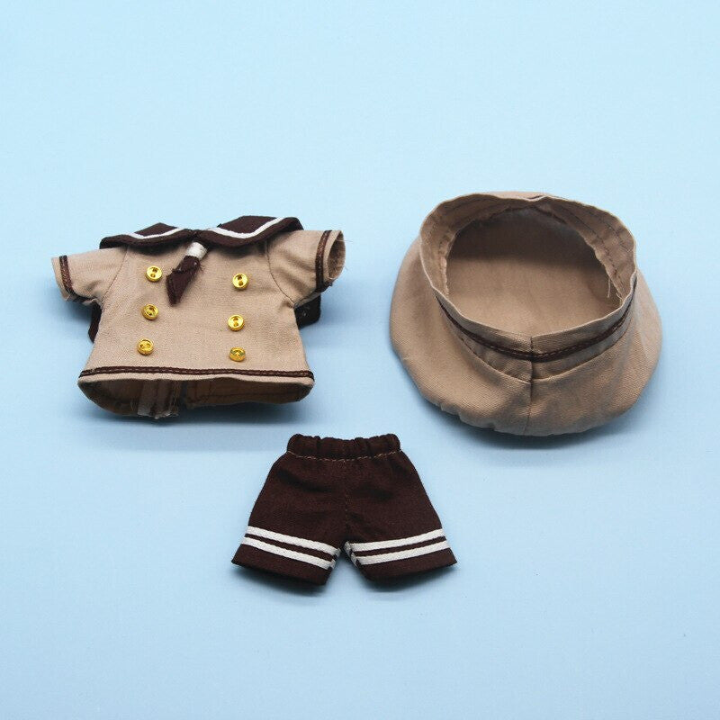 Clothes - Sailor suit Accessories For 1:12 BJD doll OB Obitsu 11 Ymy Doll Toy