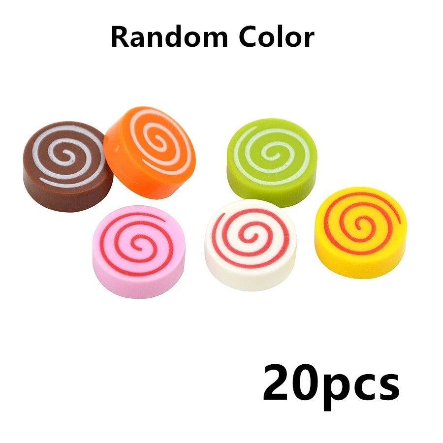 City Food Hamburger Fries Cake Chocolate Pizza for Lego Building Blocks Set DIY