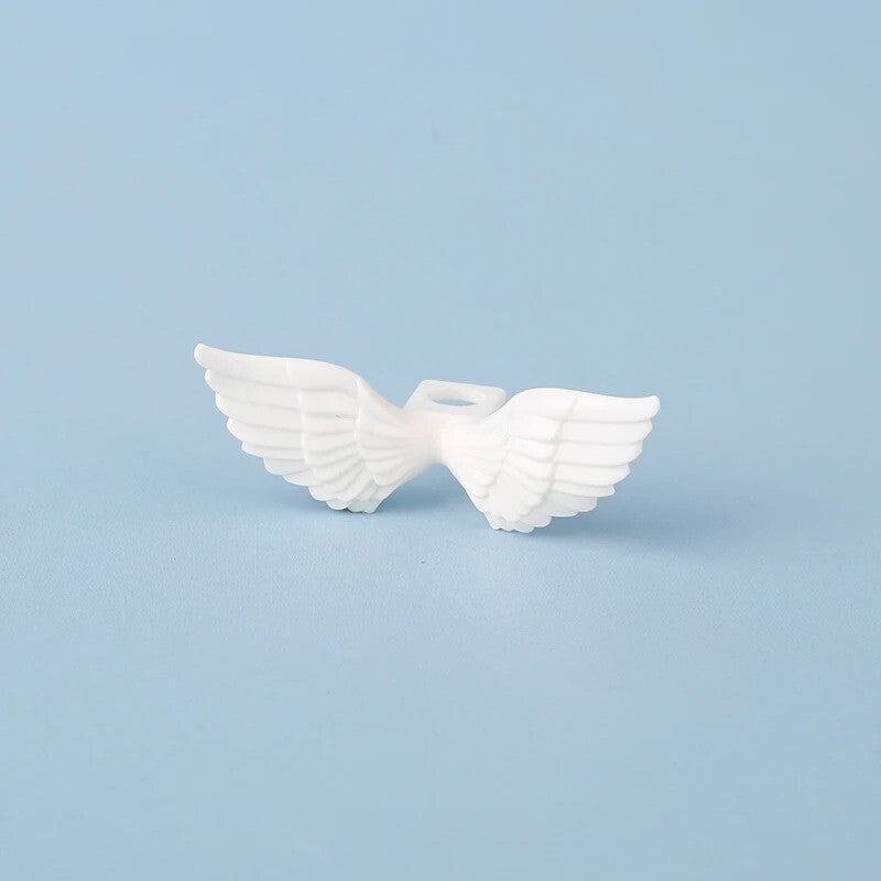 Angel Golden Wings Flying Horse Animals for Lego Building Blocks Brick Sets DIY