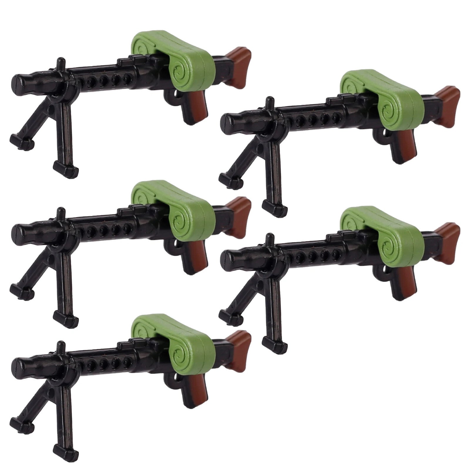 Military Soldier MOC WW2 Gun Arms 98K PPSH For LEGO Building Blocks Brick Toy
