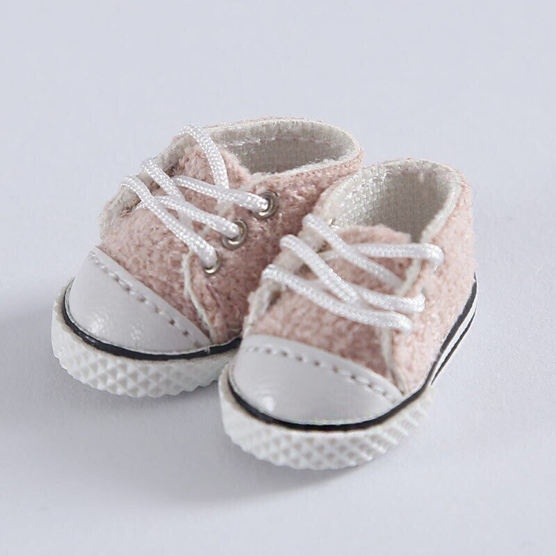Accessories - Casual canvas Laces shoes For 1:12 BJD doll OB Obitsu 11 Ymy Toy