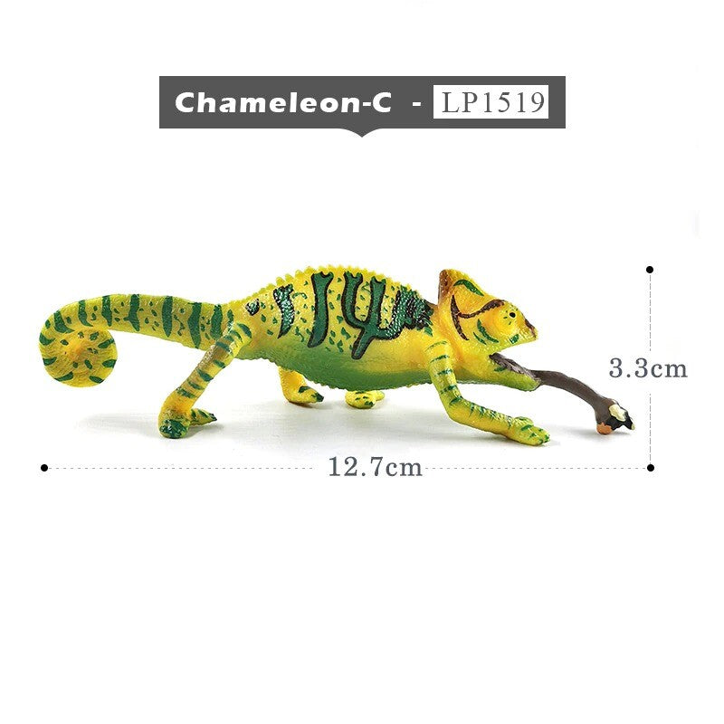 1pc Lizard Centipede Snake Squirrel Jungle Animal Miniature Art Toy Figure Doll
