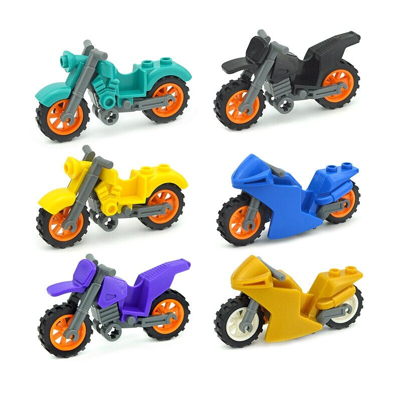 Military Weapon Gun Rifle Pistol Mortar SUV Motorcycle Building Blocks Toy DIY