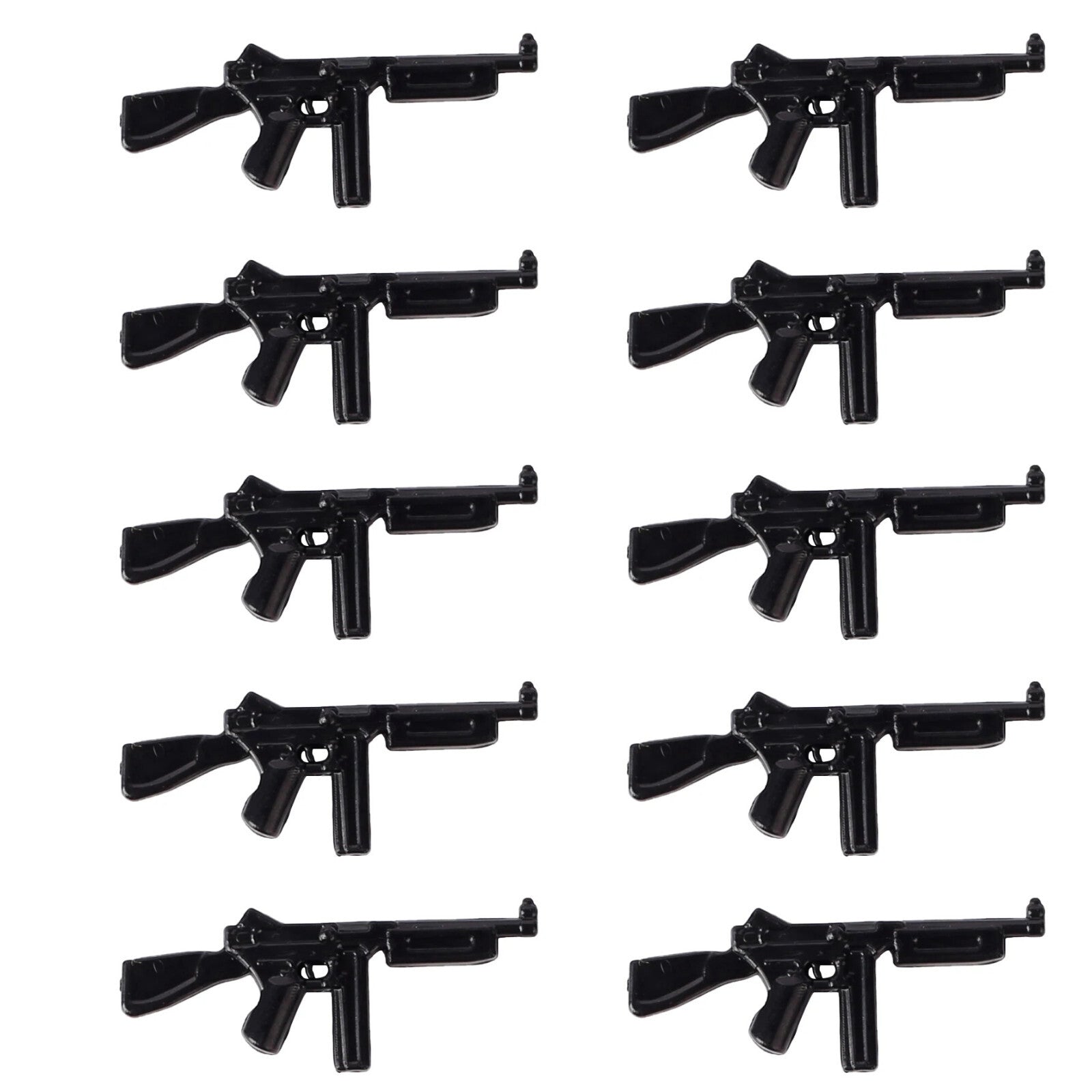 Military Soldier MOC WW2 Gun Arms 98K PPSH For LEGO Building Blocks Brick Toy