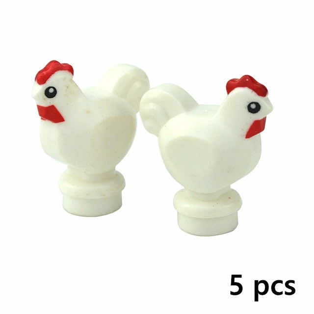 City Animals Zoo Dinosaur Shark Cat Dog Turtle for LEGO Building Blocks Sets DIY | The Drift Art Co. 51