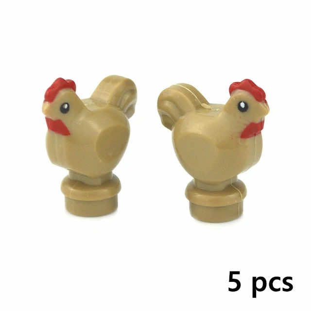 City Animals Zoo Dinosaur Shark Cat Dog Turtle for LEGO Building Blocks Sets DIY | The Drift Art Co. 49