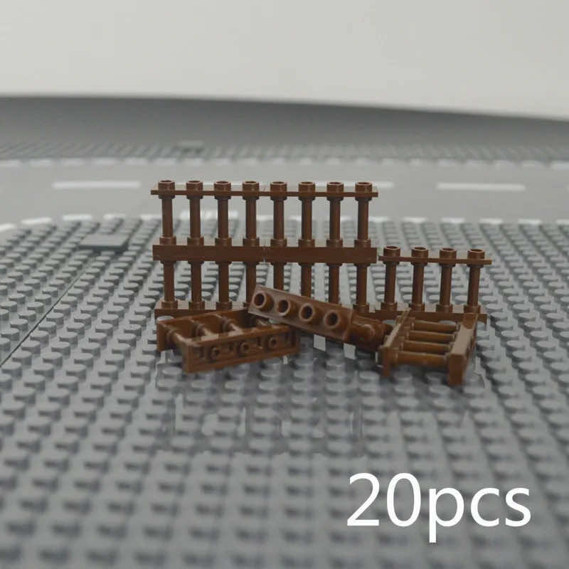 City Parts for LEGO Kits House Fence Wall Stairs Pillar Building Blocks Sets DIY | The Drift Art Co. 21