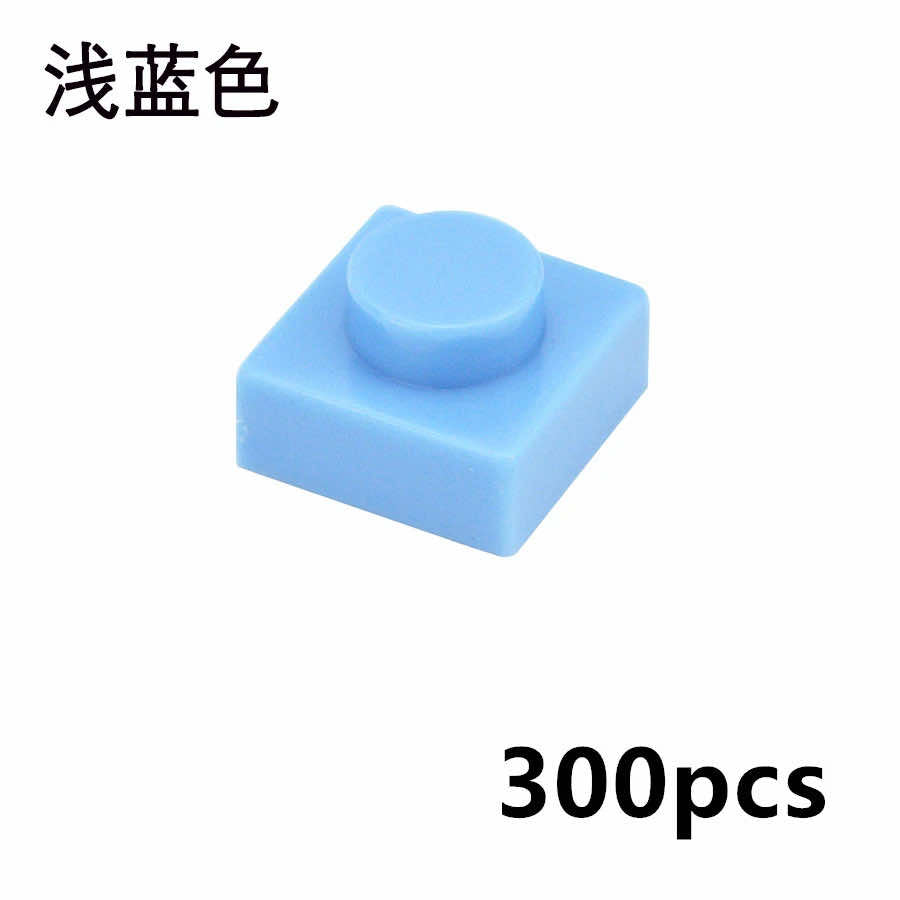 300pcs Thin 1x1 Dots 3024 DIY for Lego Kits Wall bricks Building Blocks Set | The Drift Art Co. 18