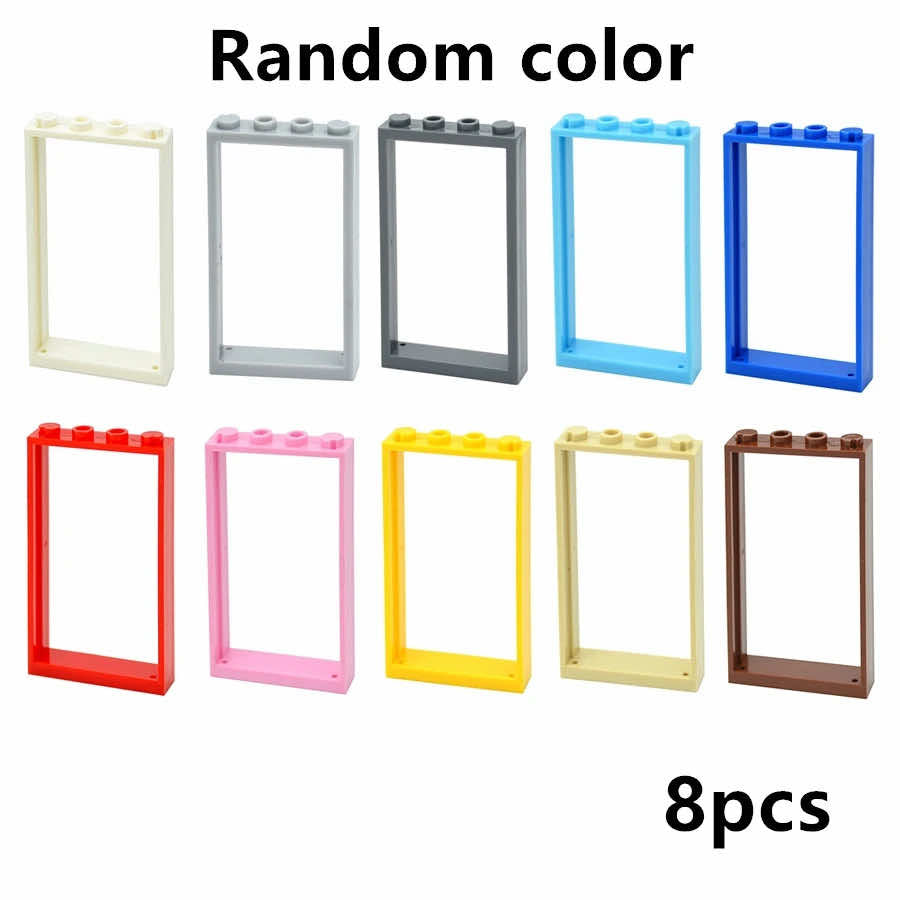 House City Thick Window Door Frame 60596 Parts for Lego Building Block Sets DIY 42 | The Drift Art Co.