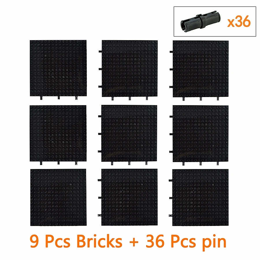 4/3 MOC Technic base plates Dots 65803 16x16 For LEGO Kits Building Blocks DIY 11 | The Drift Art Co.