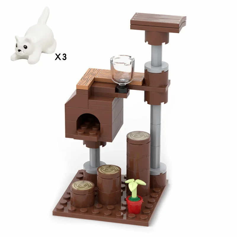 Chicken kennel Pigpen Animal Garden Plant for Lego Sets Building Blocks Sets DIY | The Drift Art Co. 12