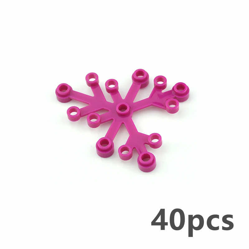 City Parts Kit 2417 2423 Tree Grass Leaves Flower for LEGO Building Blocks set | The Drift Art Co. 16