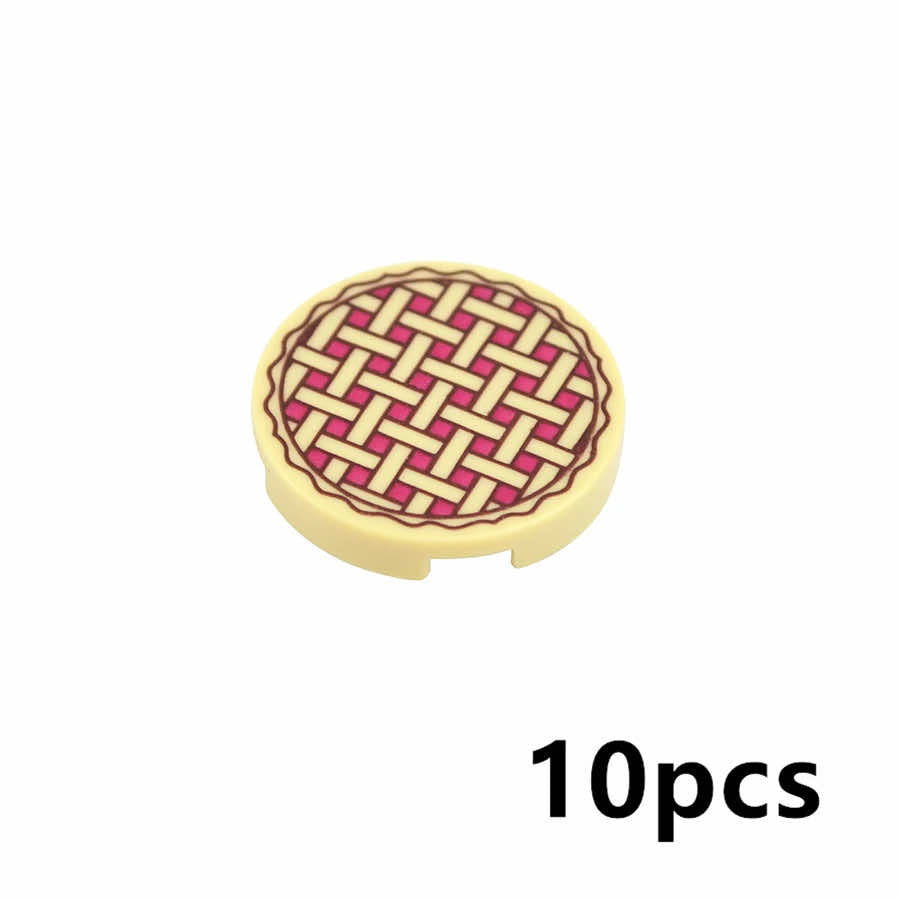 City Food Fish Apple Hot Dog Cake Pizza accessories for Lego Building Block Sets 80 | The Drift Art Co.