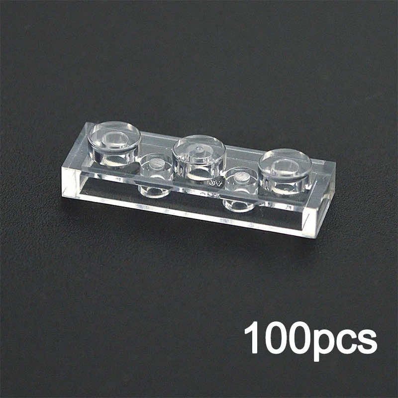 Transparent 1x2 2x2 2x4 Ceramic Tile 3023 3022 3020 Building Blocks Bricks Toy | The Drift Art Co. 18