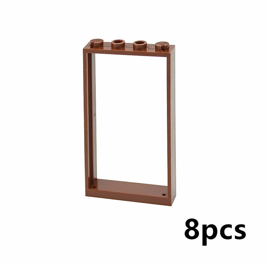 House City Thick Window Door Frame 60596 Parts for Lego Building Block Sets DIY | The Drift Art Co. 36