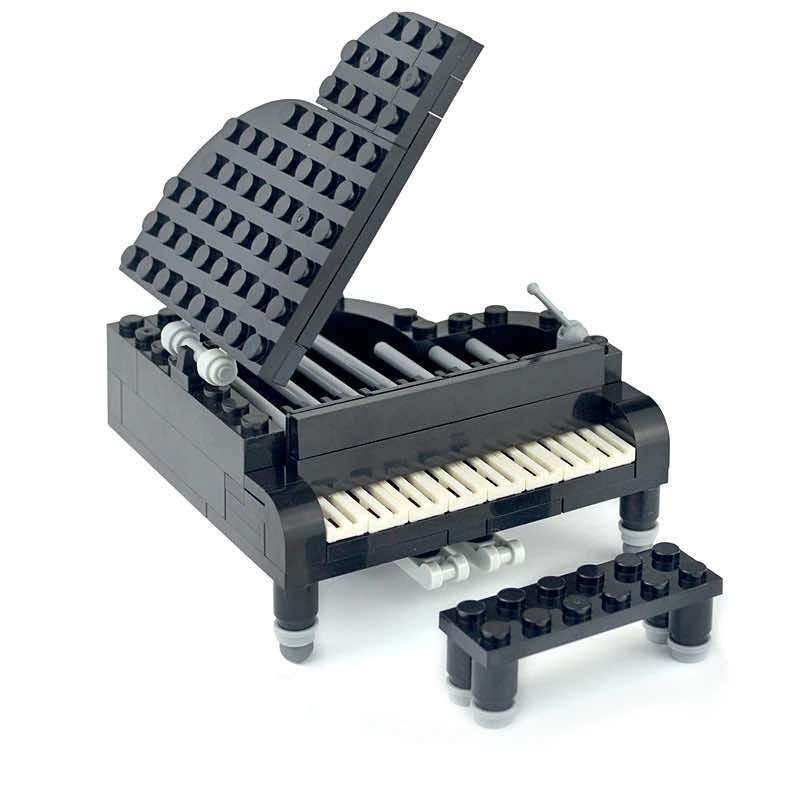 Desk Bookcase Dining Table Piano Fish Tank for Lego Sets Building Blocks Set DIY | The Drift Art Co. 21