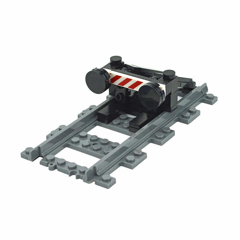 Tope de ferrocarril para vías de estación para kits Lego, juegos de bloques de construcción de trenes: ¡28 juegos!