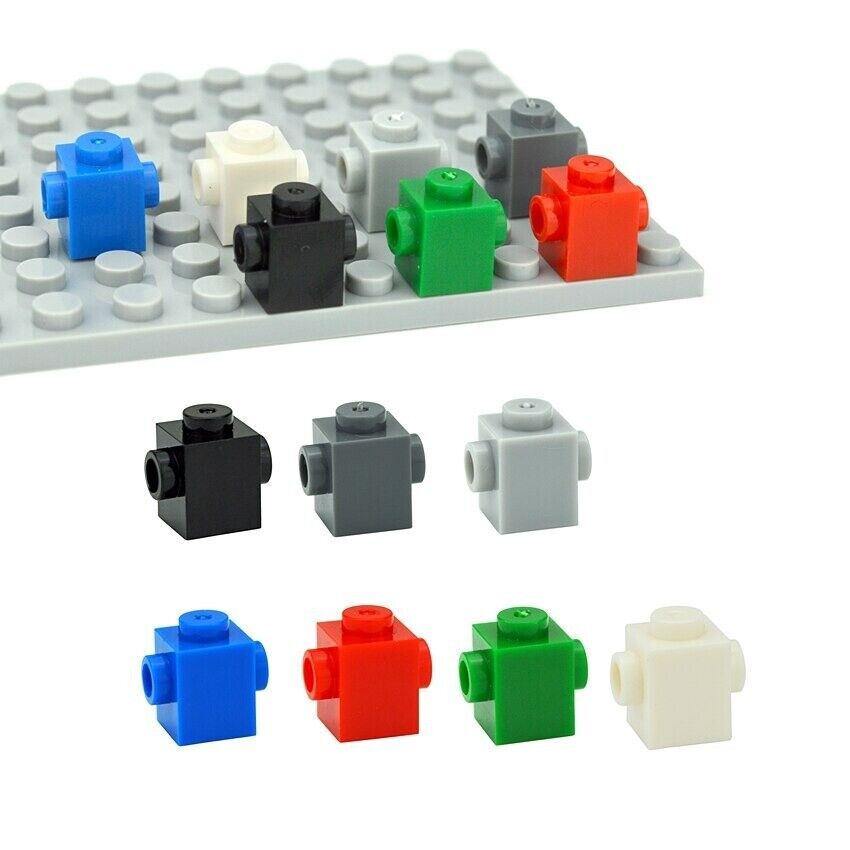 100pcs 1x1 MOC Plate 47905 2 Sided Studs Education Building Block Bricks Toy DIY - - The Drift Art Co.
