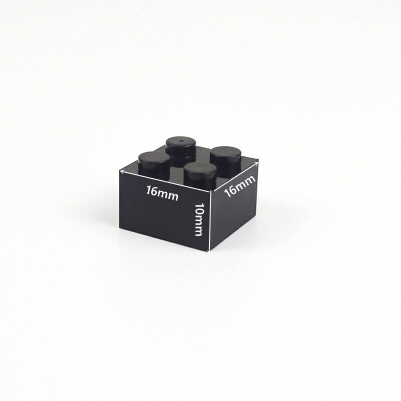 100pcs 2x2 Thick Brick Educational Building Blocks Bricks Toy DIY - 8 Colors - - The Drift Art Co.