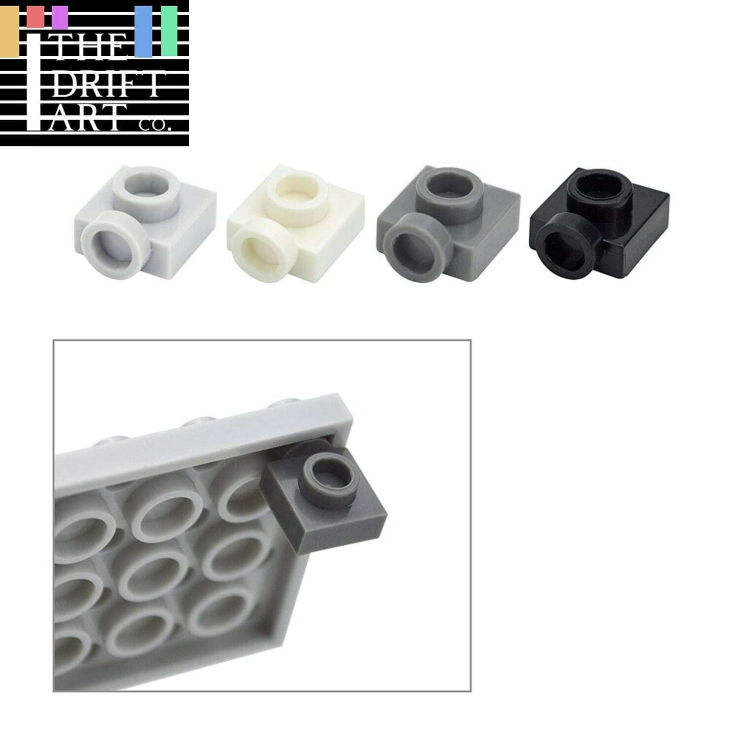 100pcs Knob D133 Dots Side Enlighten JH1780 Building Block Bricks Toy DIY - - The Drift Art Co.