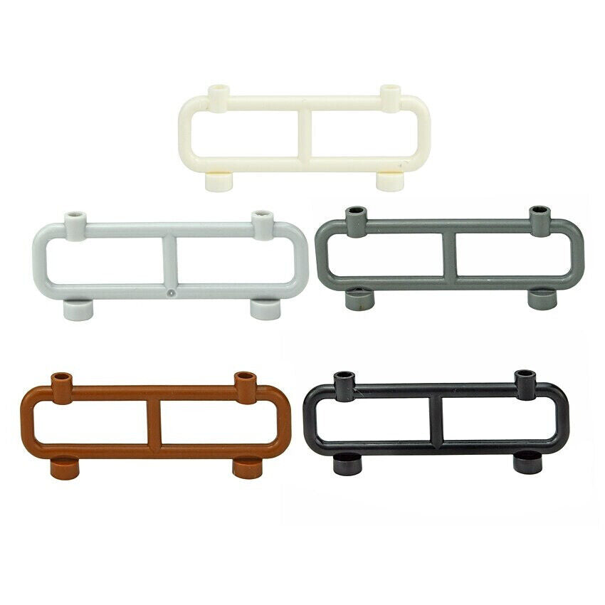 10pcs Car Fence Guardrail Panel 1x8x2 2486 Building Blocks Bricks - Var Colors - Minifigure - - The Drift Art Co.