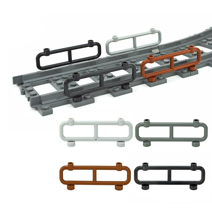 10pcs Car Fence Guardrail Panel 1x8x2 2486 Building Blocks Bricks - Var Colors - Minifigure - - The Drift Art Co.