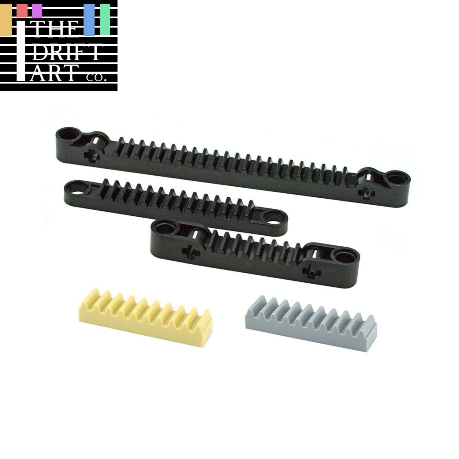 10pcs Gear Rack 6630 3743 Train Car Crane Brick Building Blocks Bricks Toy DIY - Minifigure - - The Drift Art Co.