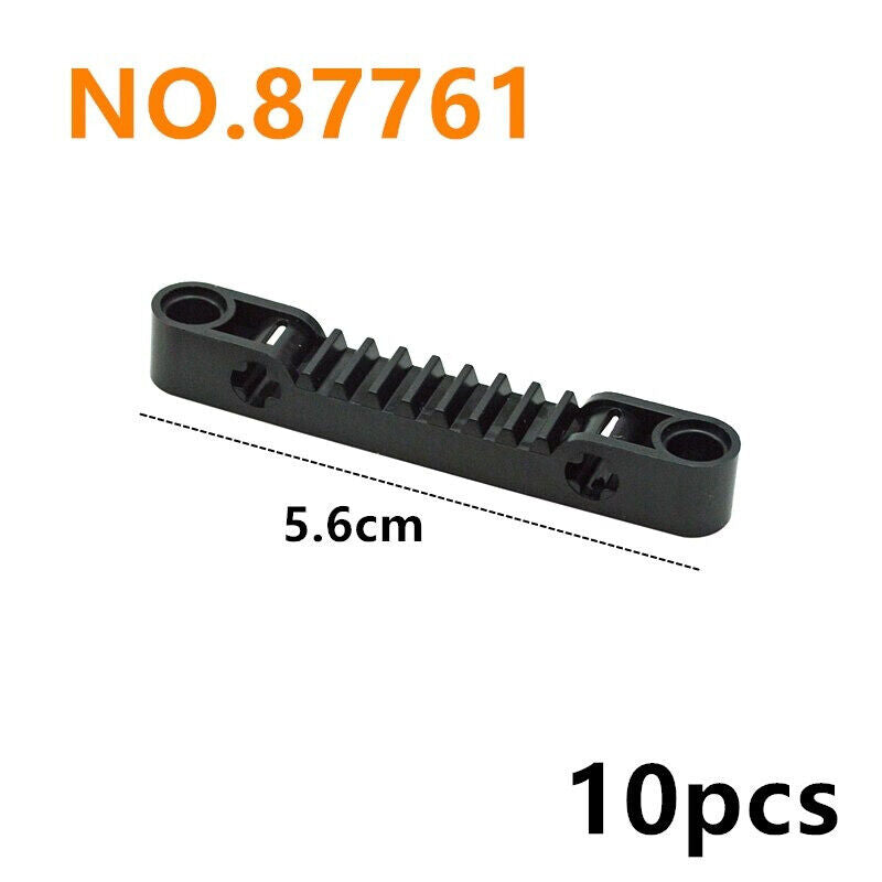 10pcs Gear Rack 6630 3743 Train Car Crane Brick Building Blocks Bricks Toy DIY - - The Drift Art Co.