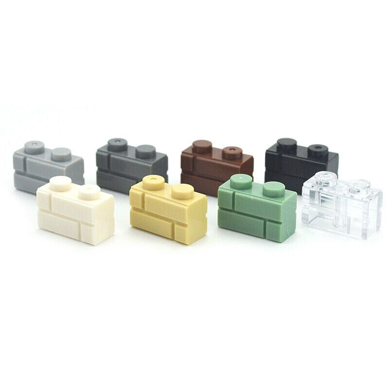 130pcs MOC 1x2 Brick Educational Building Blocks Bricks Toy DIY - Various colors - Minifigure - - The Drift Art Co.