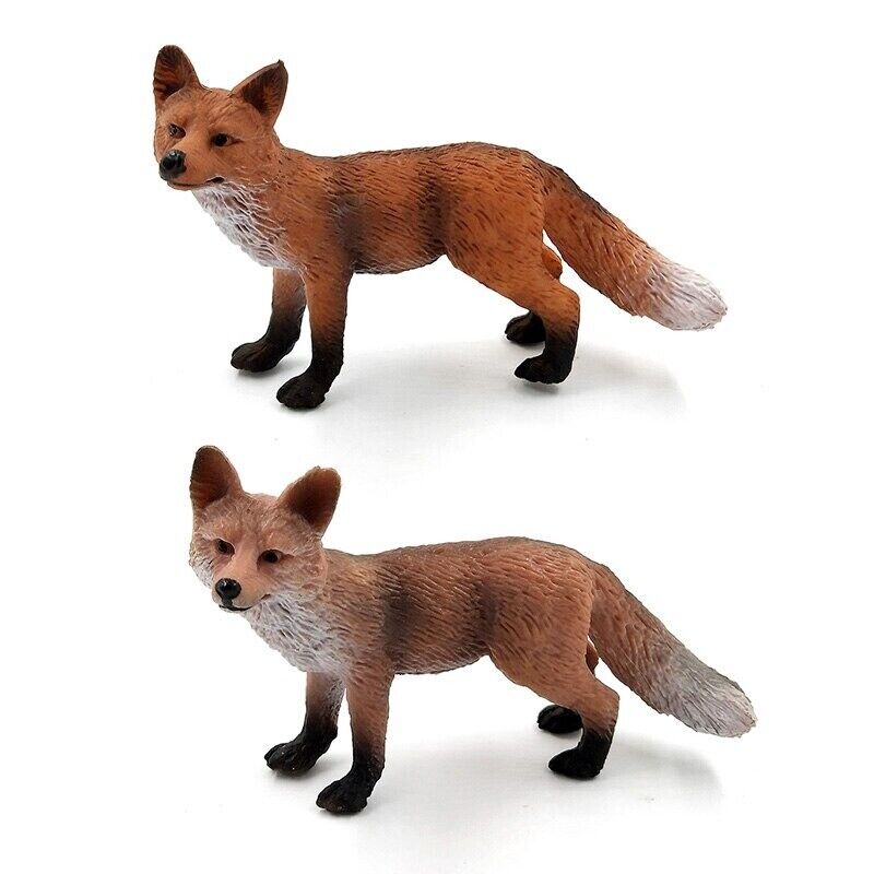 1pc Alpaca Warthog Sheep Deer Fox Monkey Animal Miniature Art Toy Figure Doll - - The Drift Art Co.