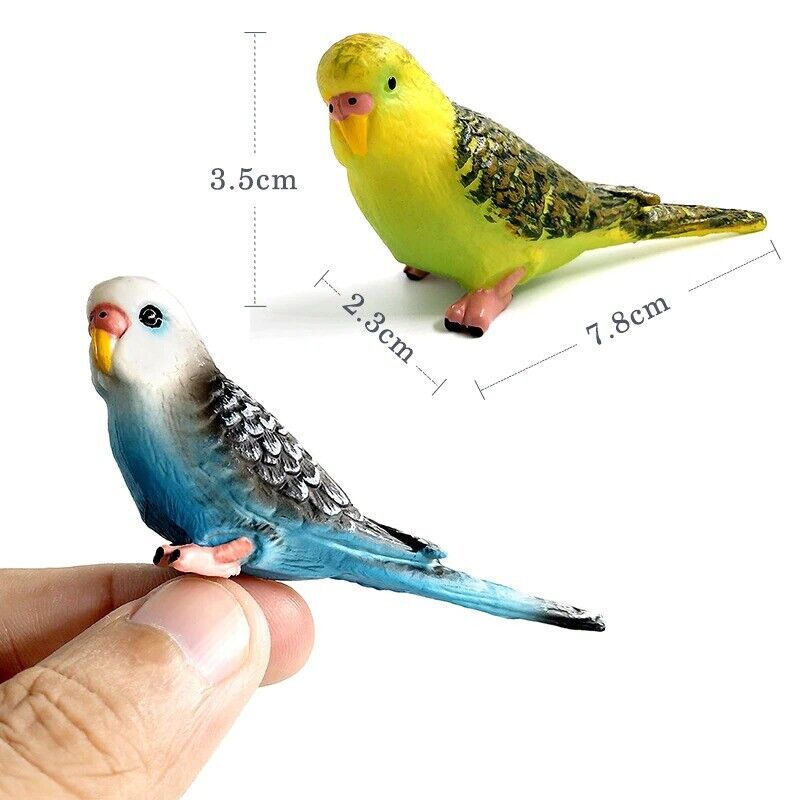 1pc Simulation Wolf Kangaroo Bird Snake Animal Miniature Art Toy Figure Doll - - The Drift Art Co.