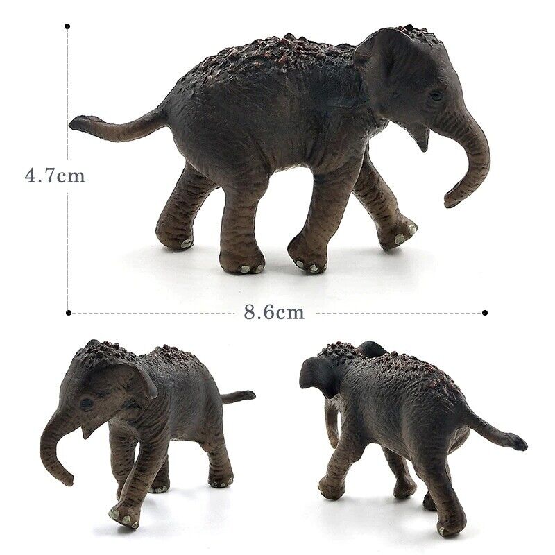1pc Simulation Wolf Kangaroo Bird Snake Animal Miniature Art Toy Figure Doll - - The Drift Art Co.