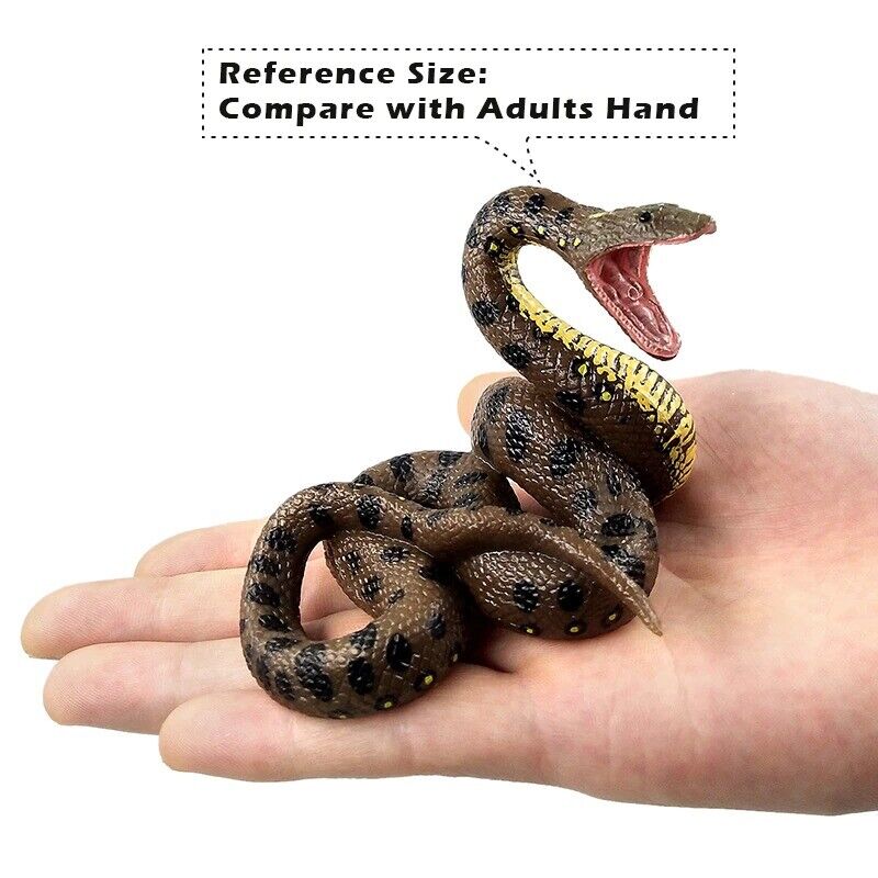 1pc Simulation Wolf Kangaroo Bird Snake Animal Miniature Art Toy Figure Doll - - The Drift Art Co.