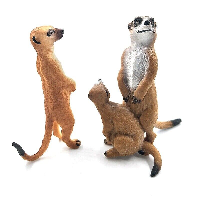 1pc Simulation Wolf Kangaroo Bird Snake Animal Miniature Art Toy Figure Doll - - The Drift Art Co.