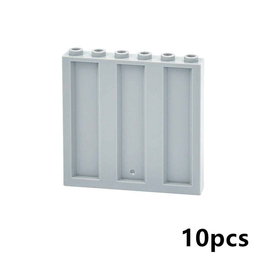 1x6x5 10pcs Corrugated Fence 23405 for Lego Sets Building Block Sets DIY - LEGO (R) Bricks, Pieces & Parts - - The Drift Art Co.