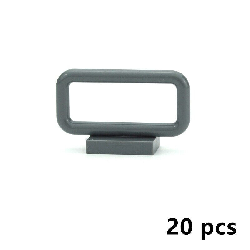 20pcs Fence Guardrail Panel 1x4x2 6187 Building Blocks Bricks DIY - Var Colors - Minifigure - - The Drift Art Co.
