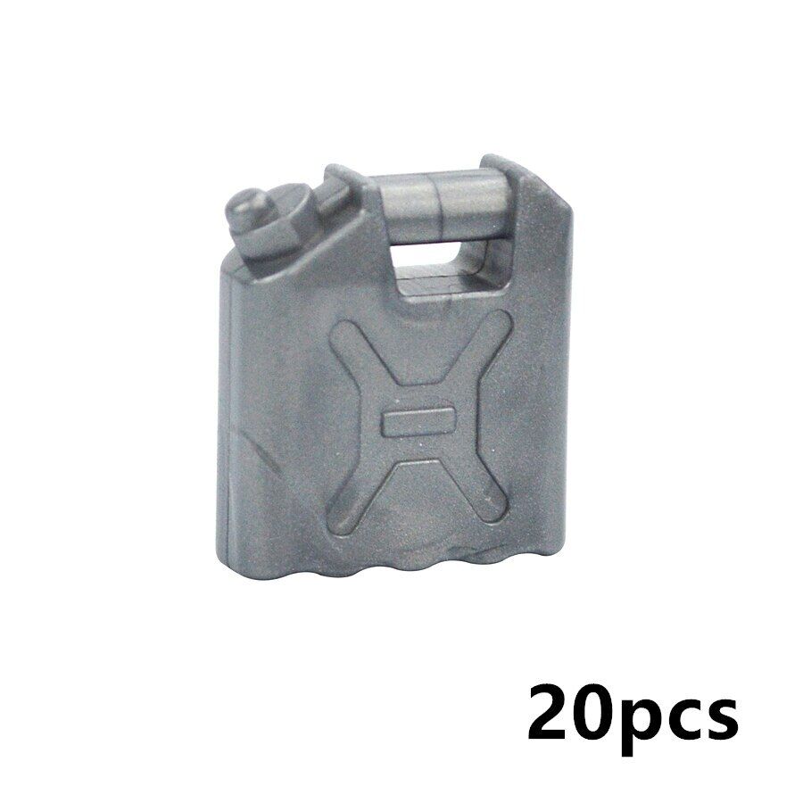 20pcs Military Oil Box Soldier Gas Can Weapon Building Blocks Brick Set Toy DIY - - The Drift Art Co.