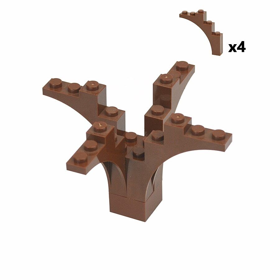 20pcs Plant Tree Branch 13965 Arch 1x3x3 Part for Lego Building Blocks Sets DIY - - The Drift Art Co.